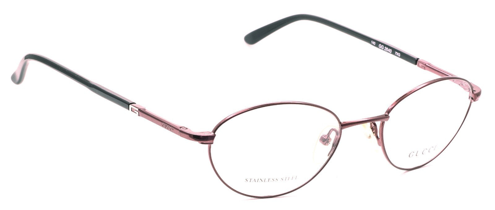 GUCCI GG 2640 7XG 51mm Vintage Eyewear FRAMES RX Optical Eyeglasses New - Italy