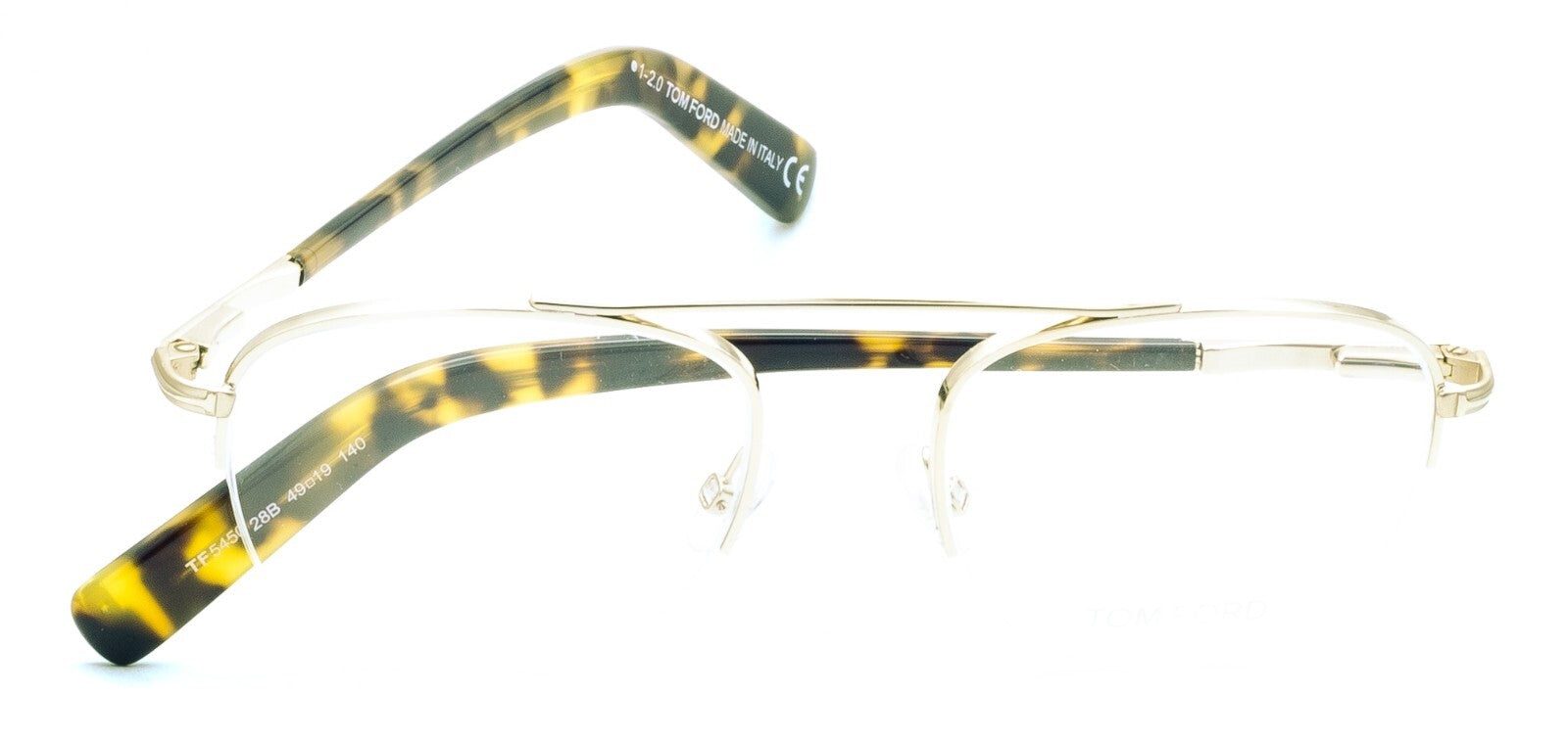 TOM FORD TF 5450 28B 49mm Eyewear FRAMES RX Optical Eyeglasses Glasses New Italy