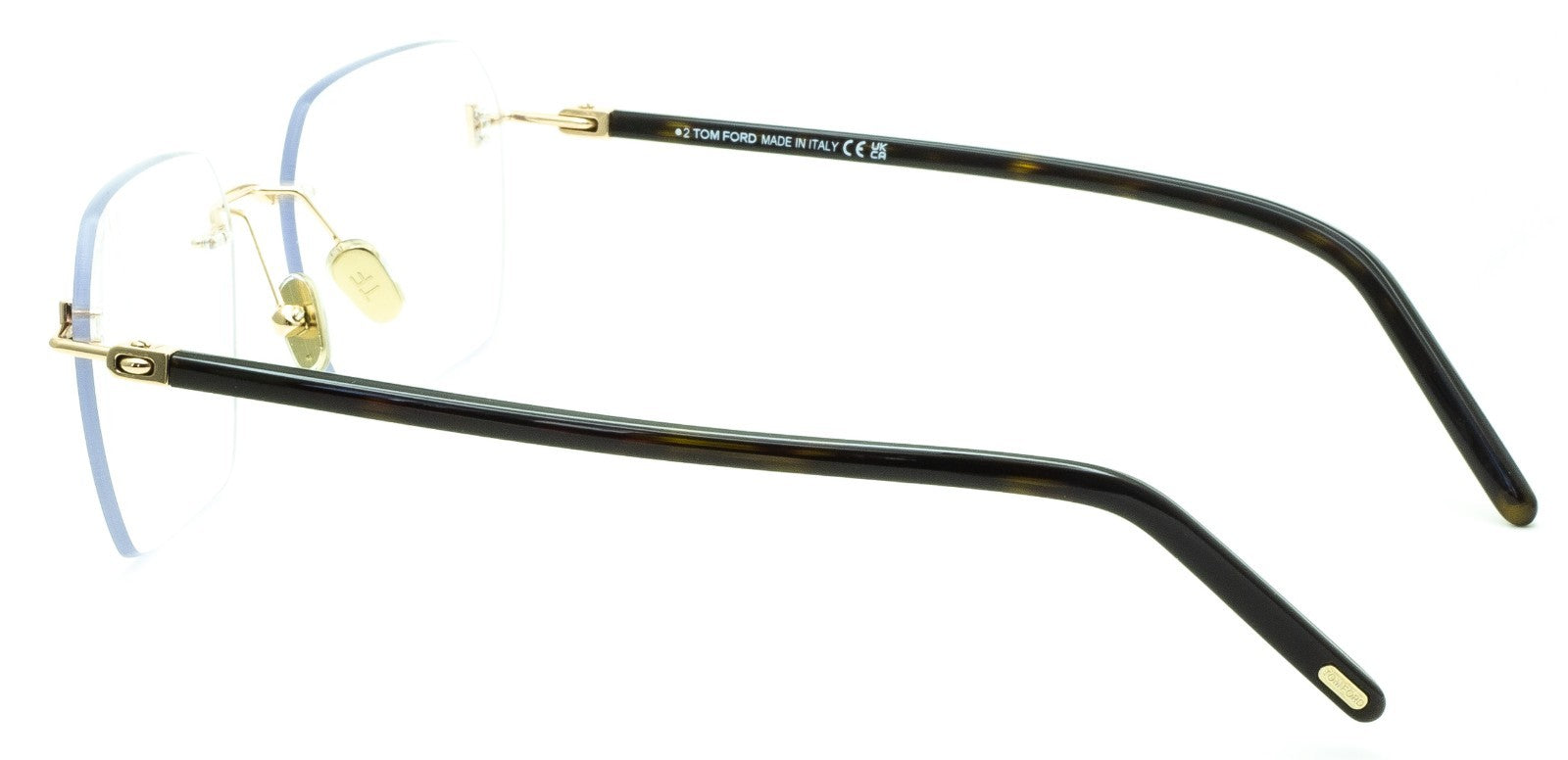 TOM FORD TF5934-B 028 54mm Blue Block Glasses Frames Eyewear RX - New BNIB Italy