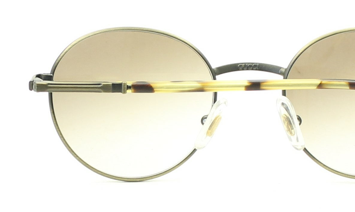 GUCCI GG 1356 VR6 BRN 50mm Vintage Sunglasses Shades Eyewear FRAMES New - Italy