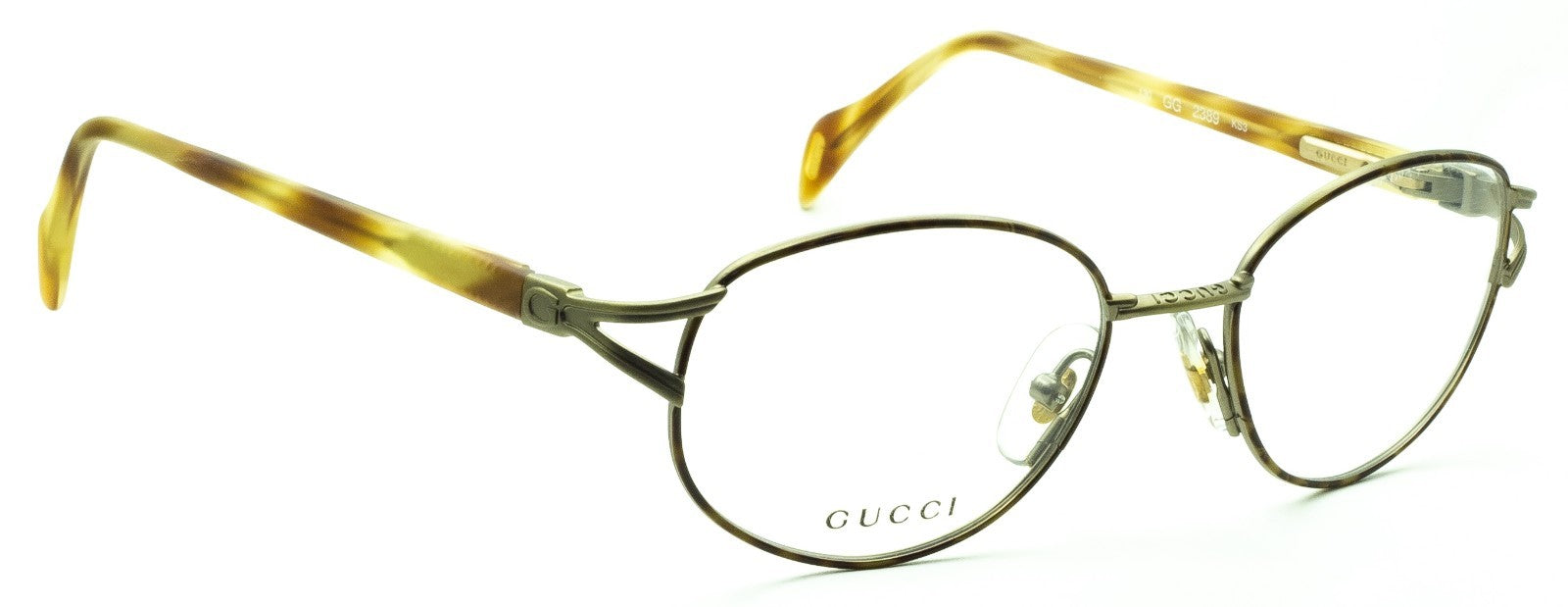 GUCCI GG 2389 KS3 51mm Vintage Eyewear FRAMES RX Optical Eyeglasses New - Italy