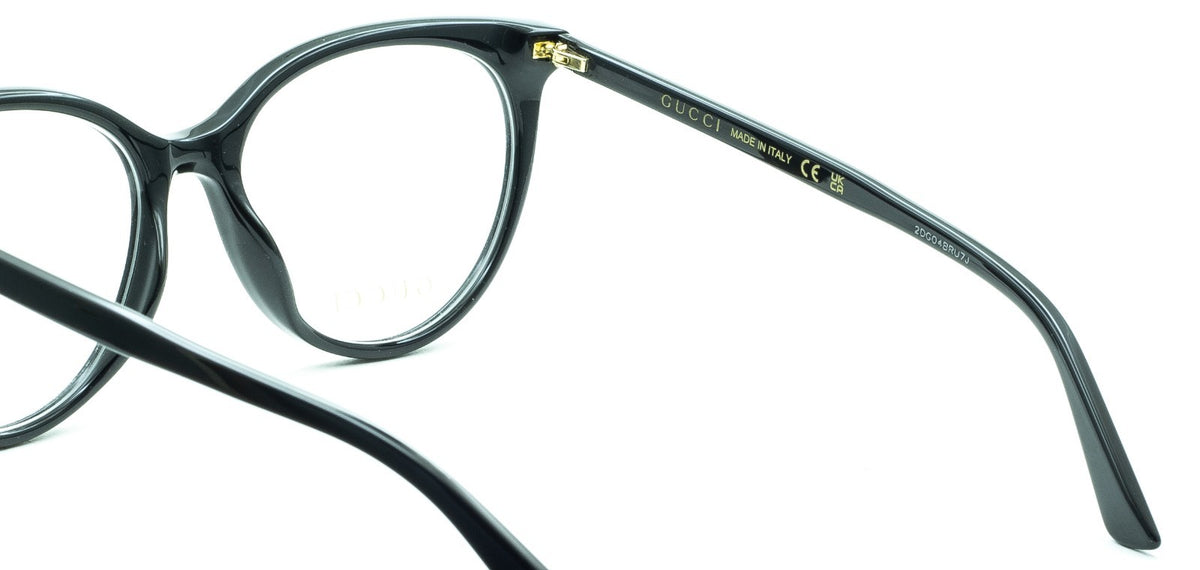 GUCCI GG 0093O 001 53mm Eyewear FRAMES Glasses RX Optical Eyeglasses New - Italy