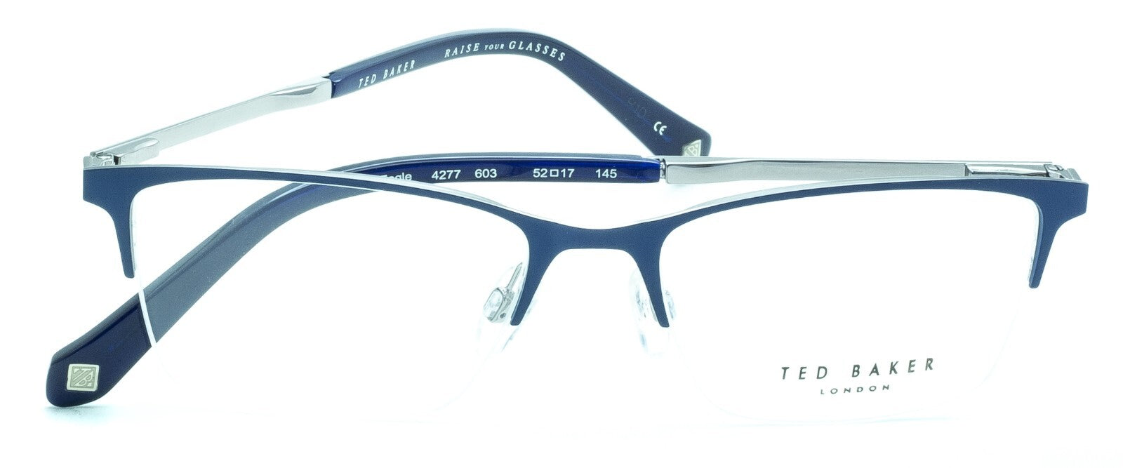 TED BAKER 4277 603 Fogle 52mm Eyewear Glasses Eyeglasses RX Optical - New BNIB