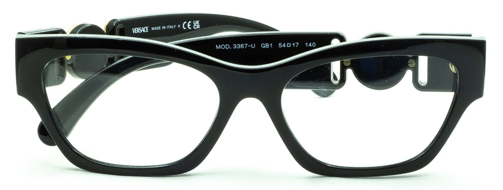 VERSACE 3367-U GB1 54mm Eyewear FRAMES Glasses RX Optical Eyeglasses - New Italy