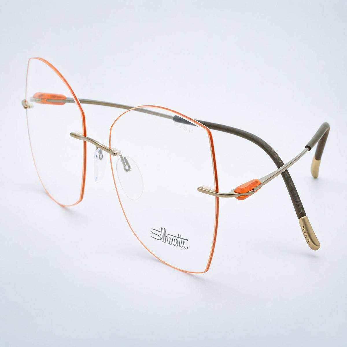 SILHOUETTE 5561 MV 6145 55mm Purist FRAMES RX Optical Glasses - New Austria