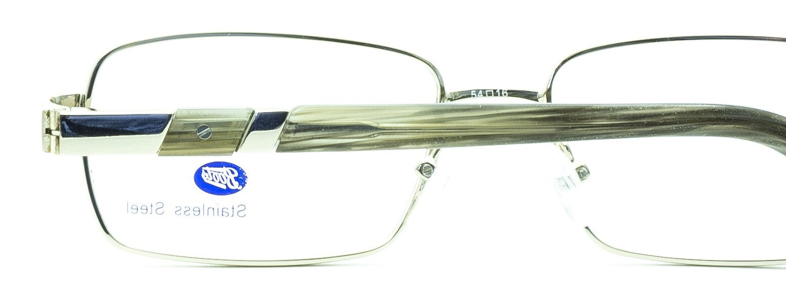 BOOTS Fabio Gold 54mm Eyewear FRAMES RX Optical Glasses Eyeglasses - New TRUSTED