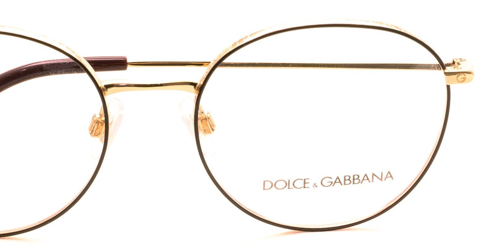 Dolce & Gabbana DG 1322 1333 53mm RX Optical Glasses Eyewear Frames - New Italy