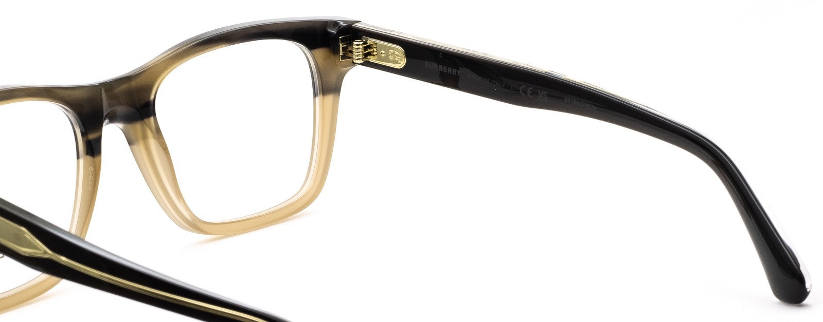 BURBERRY B 2445 4207 52mm Eyewear FRAMES RX Optical Glasses Eyeglasses New Italy