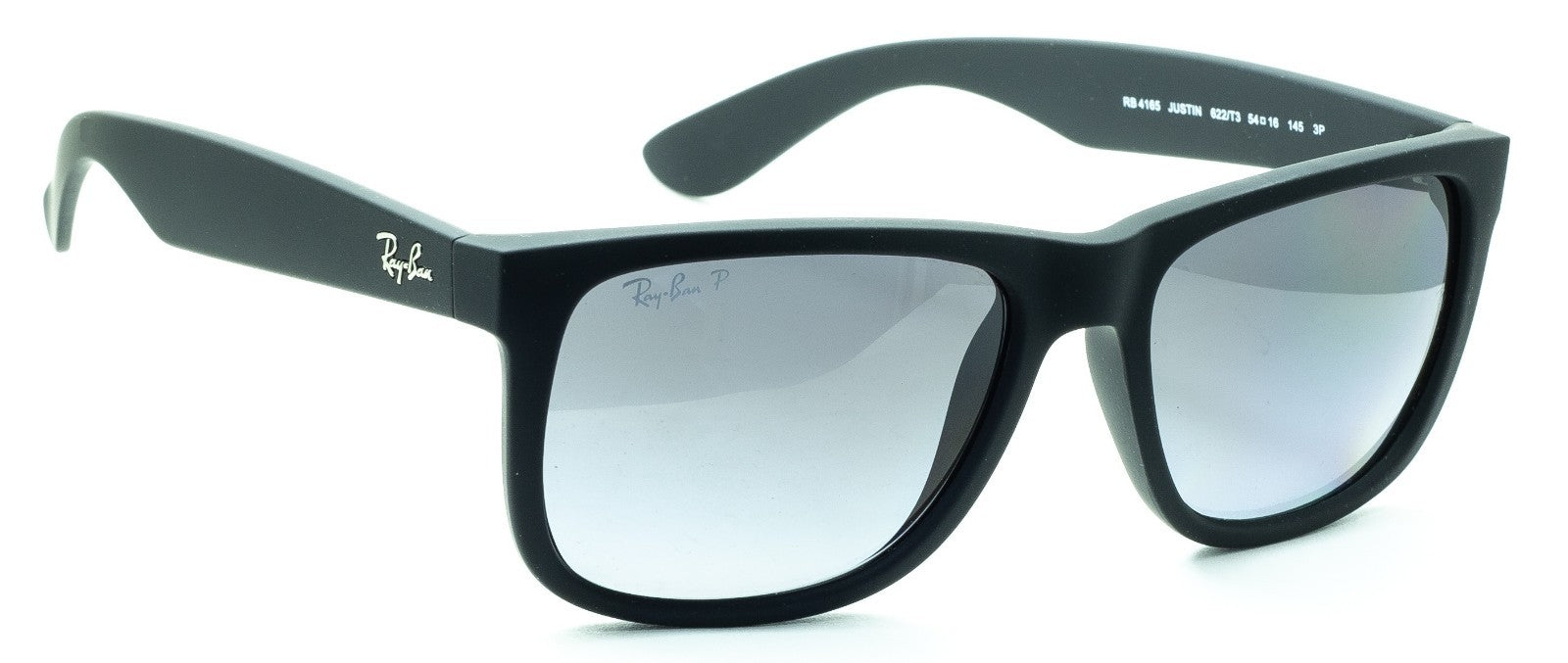 RAYBAN RAY BAN RB 4165 622/T3 3P Justin 54mm Polarized Sunglasses Shades - New