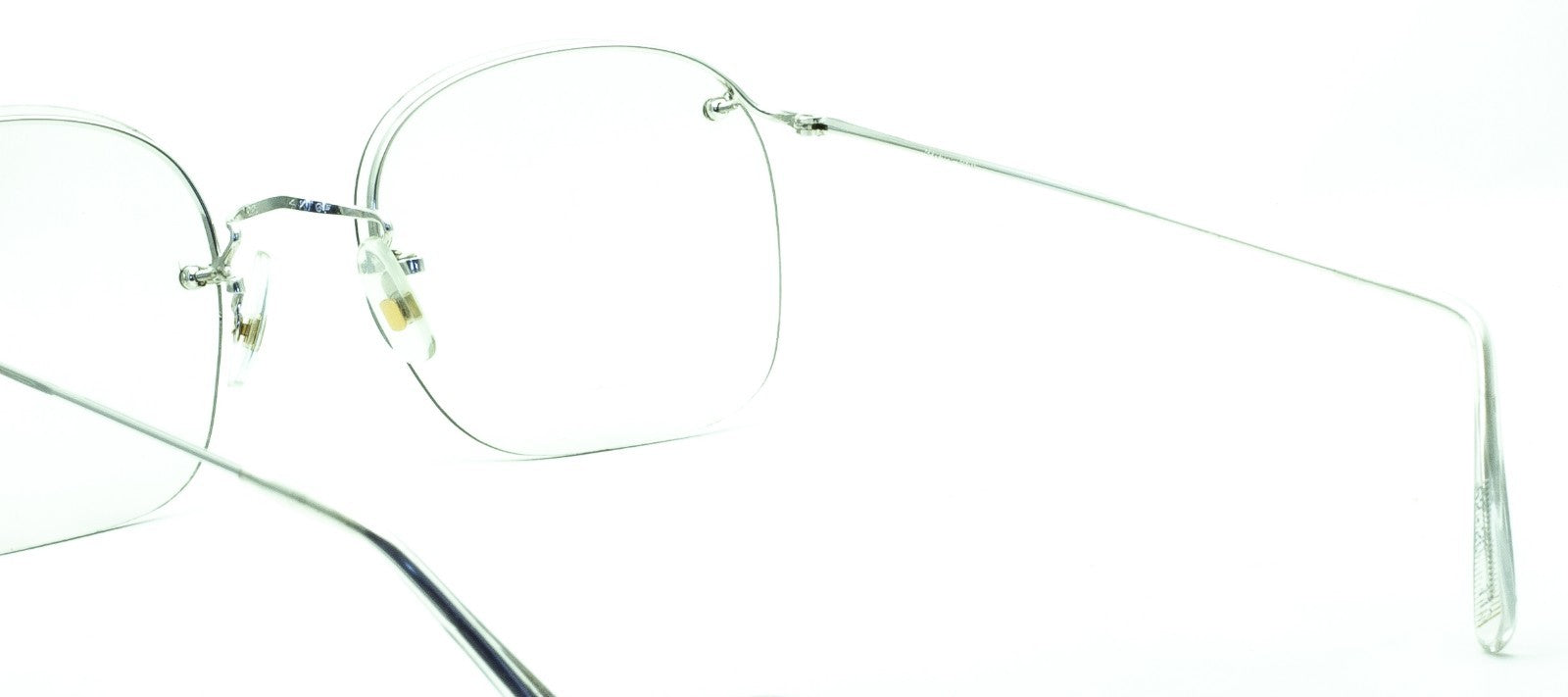 SAVILE ROW ENGLAND Rimway Rhodium 52x20mm Eyewear FRAMES RX Optical - New NOS