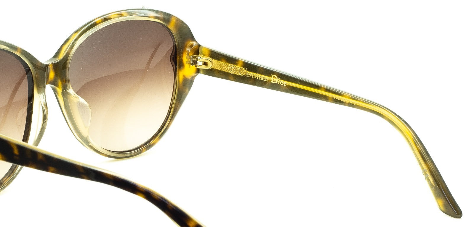 CHRISTIAN DIOR Pondichery F XLTCC 55mm Vintage Sunglasses Shades Eyewear - Italy