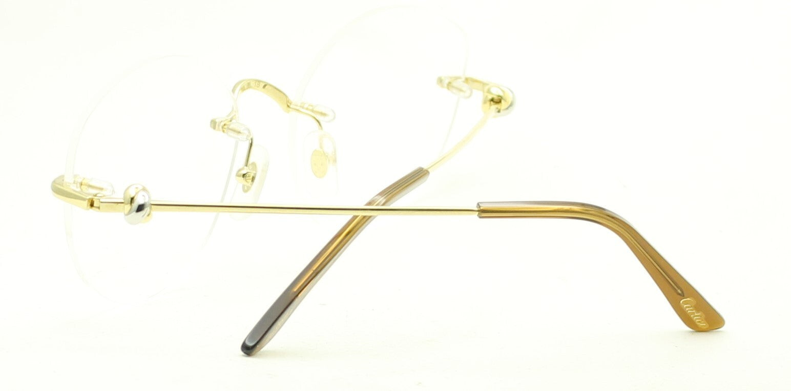 TRINITY DE CARTIER CT0376O 001 56mm Eyewear FRAMES RX Optical France Glasses New