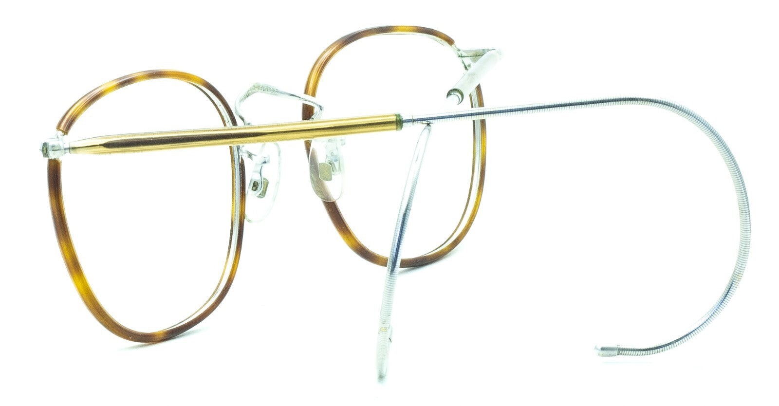 ALGHA (SAVILE ROW) Quadra Rhodium Blond 48x22mm Frames RX Optical Glasses - New