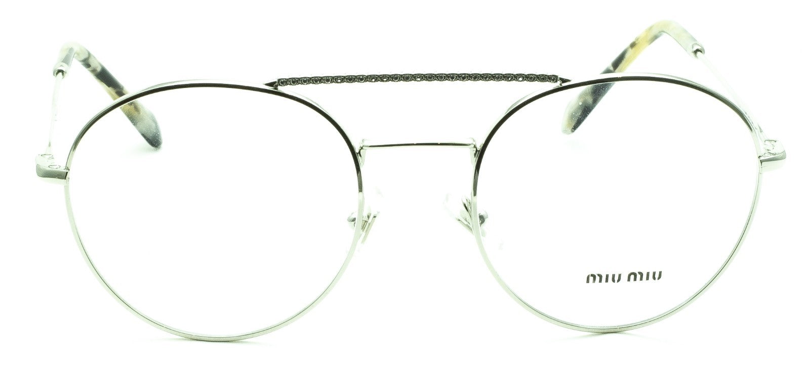 MIU MIU VMU 51R 1BC-1O1 52mm Eyewear FRAMES RX Optical Eyeglasses Glasses- Italy