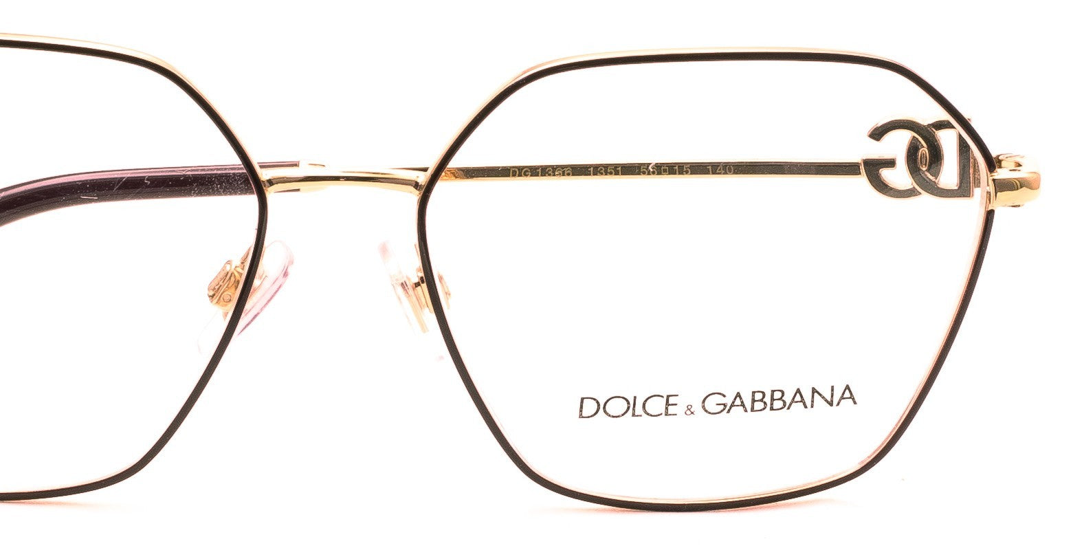 Dolce & Gabbana DG 1366 1351 56mm RX Optical Glasses Eyewear Frames - New Italy