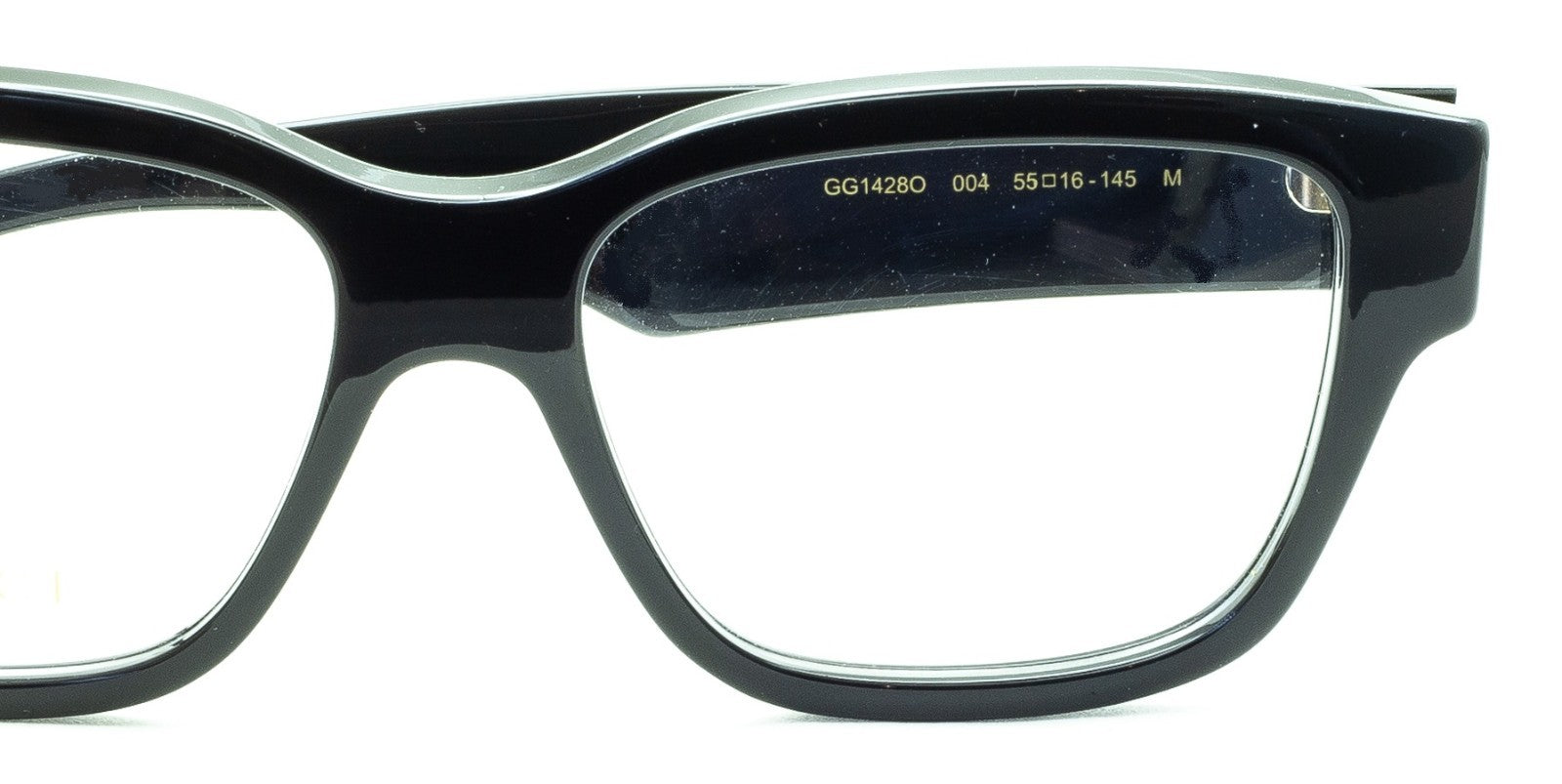 GUCCI GG1428O 004 55mm Eyewear FRAMES Glasses RX Optical Eyeglasses - New Italy
