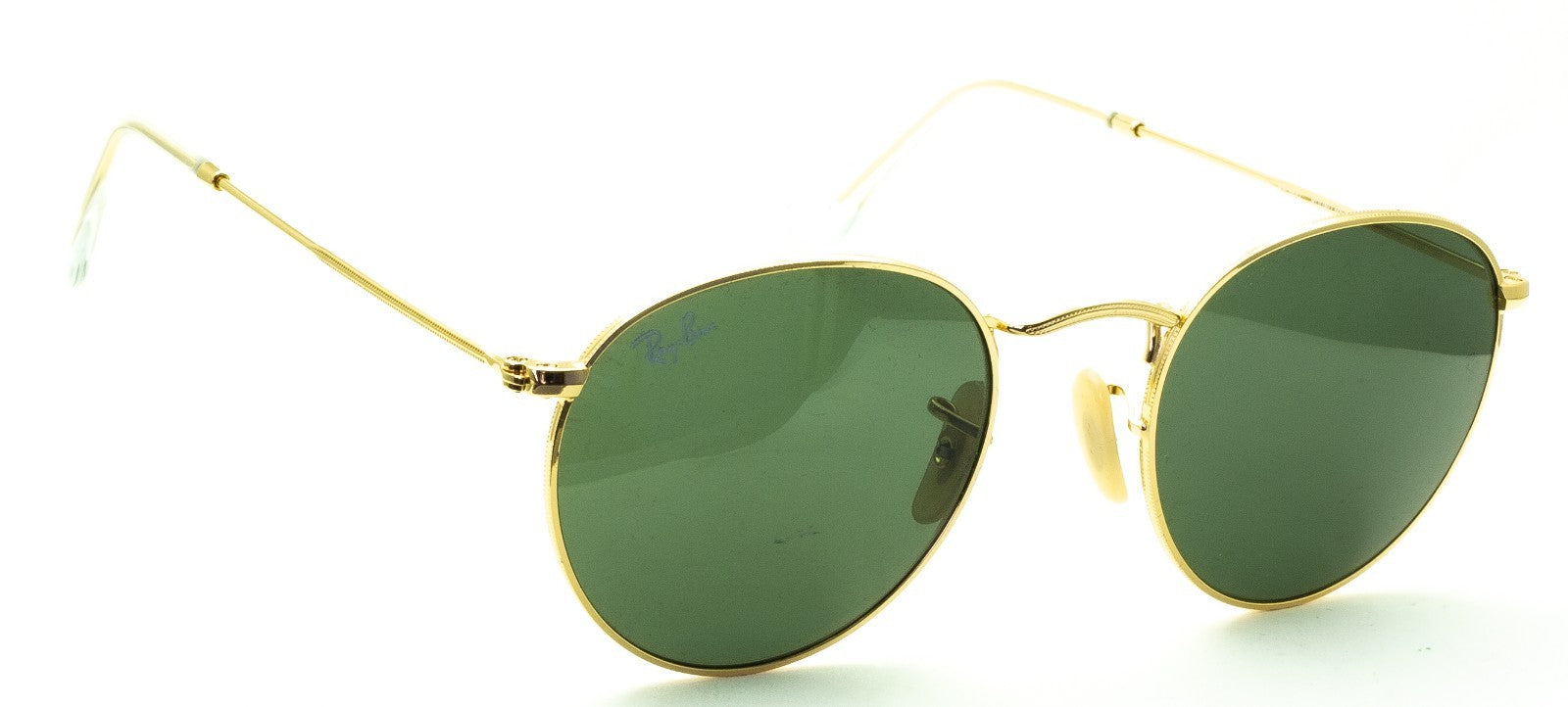 RAYBAN RB 3447 Round 001 2N 50mm Sunglasses Shades Eyewear Frames - New Italy