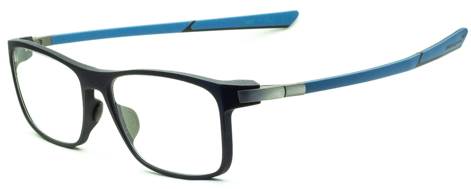 McLAREN Eyewear MLSGP007 C03 55mm RX Optical FRAMES Glasses Eyeglasses New Italy