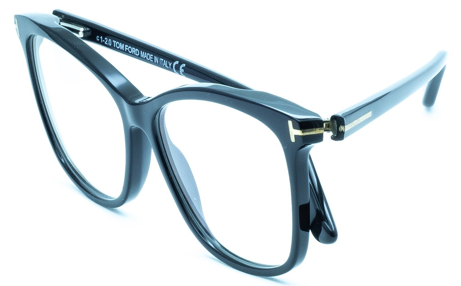 TOM FORD TF5690-B 001 55mm Blue Block Glasses Frames Eyewear RX - New BNIB Italy