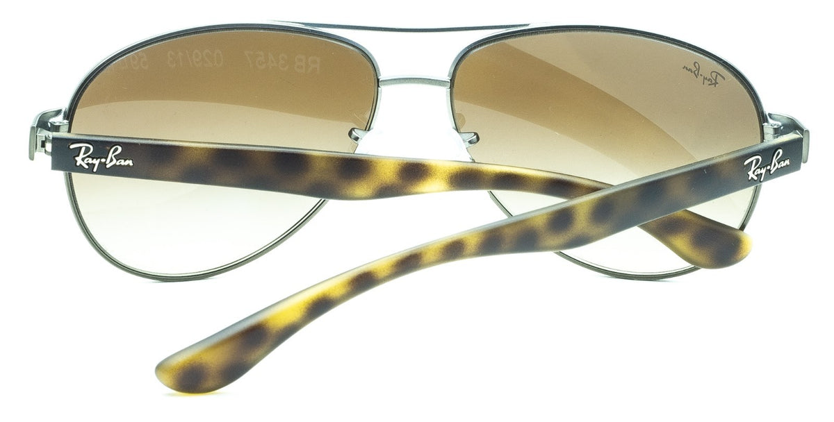 RAYBAN RB 3457 029/13 3N Aviator 59mm Sunglasses Shades Frames - New BNIB Italy