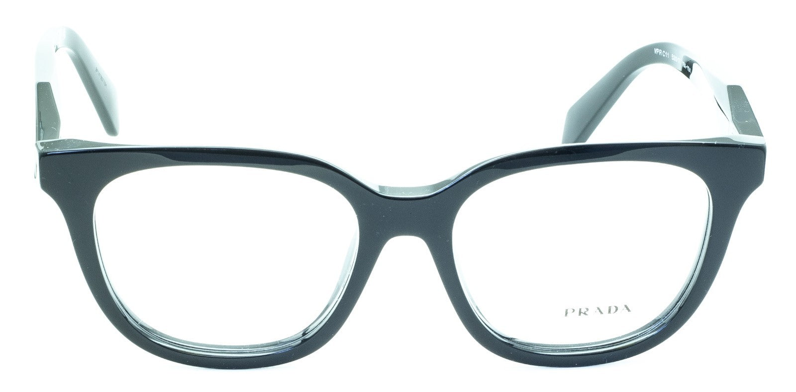 PRADA VPR C11 16K-1O1 53mm Eyewear FRAMES RX Optical Eyeglasses Glasses - Italy