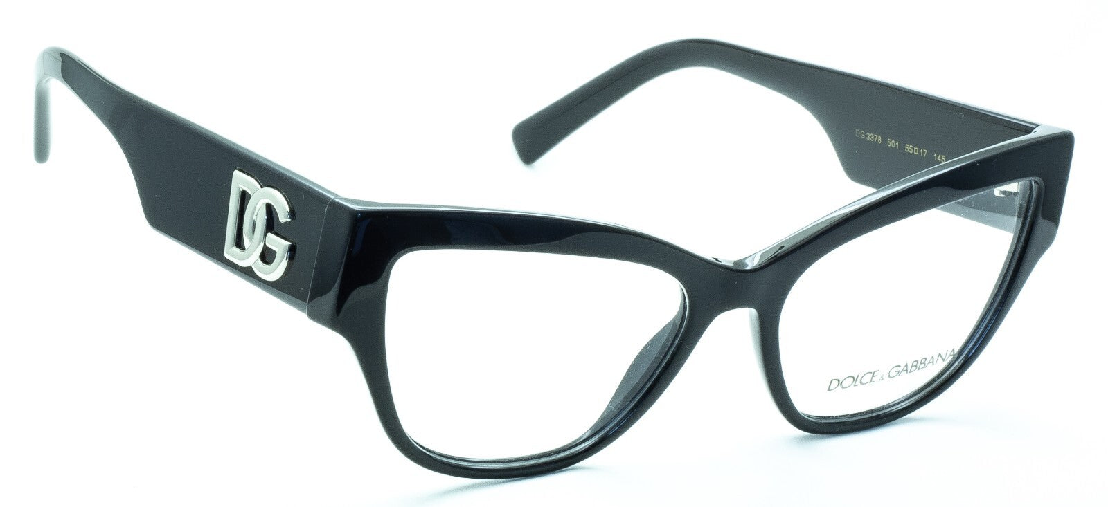 Dolce & Gabbana DG 3378 501 55mm Eyeglasses RX Optical Glasses Frames New Italy