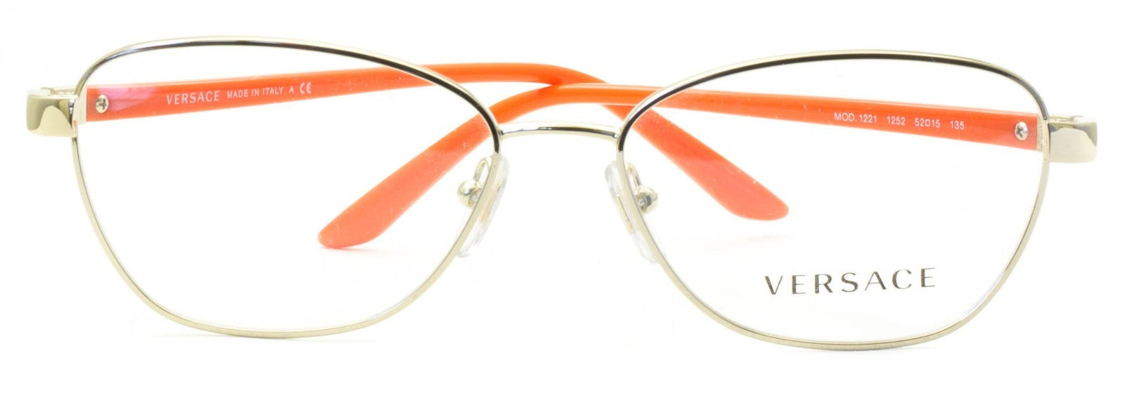 VERSACE MOD. 1221 1252 Eyewear FRAMES Glasses RX Optical Eyeglasses Italy - New