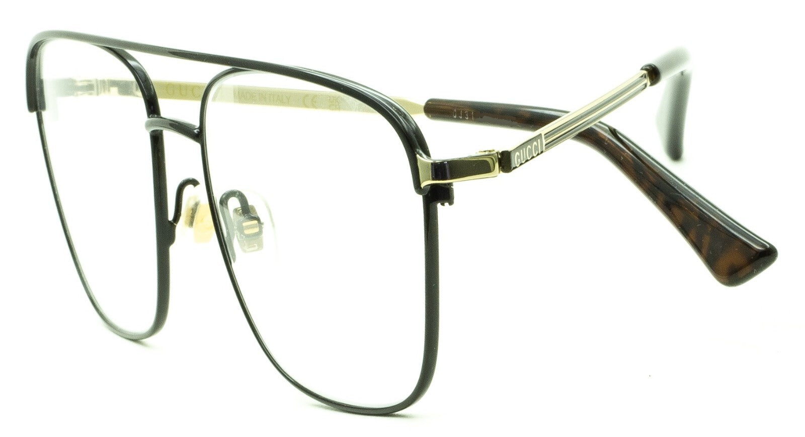 GUCCI GG 0833O 001 55mm Eyewear FRAMES Glasses RX Optical Eyeglasses - New Italy