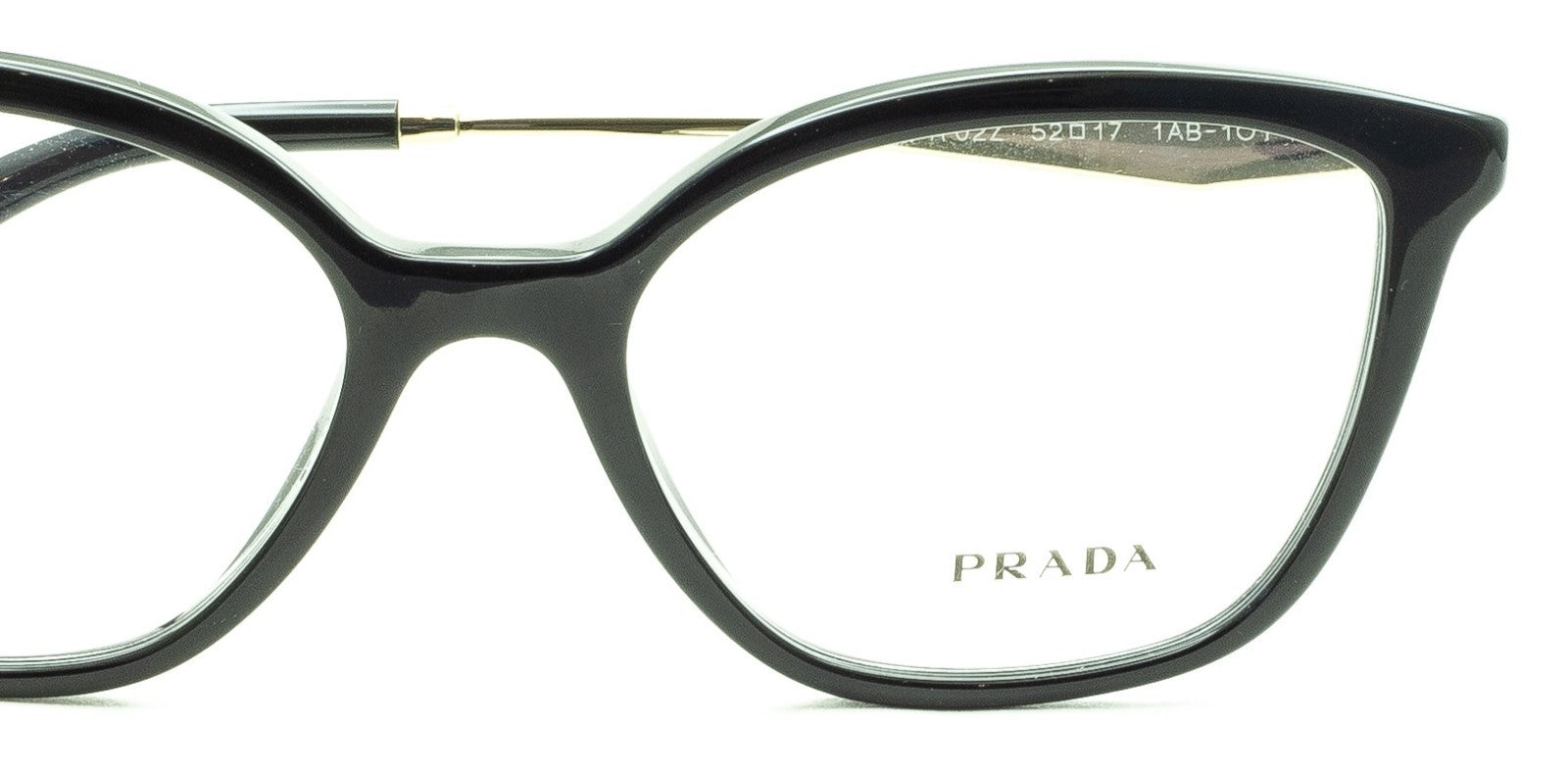 PRADA VPR 02Z 1AB-1O1 52mm Eyewear FRAMES RX Optical Eyeglasses Glasses - Italy