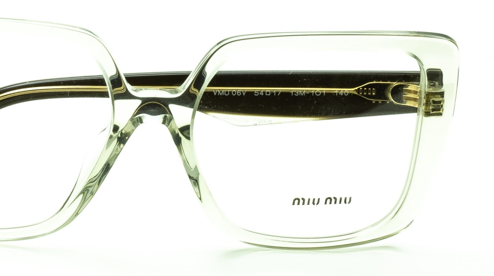 MIU MIU VMU 06V 13M-1O1 54mm Eyewear FRAMES RX Optical Eyeglasses Glasses- Italy