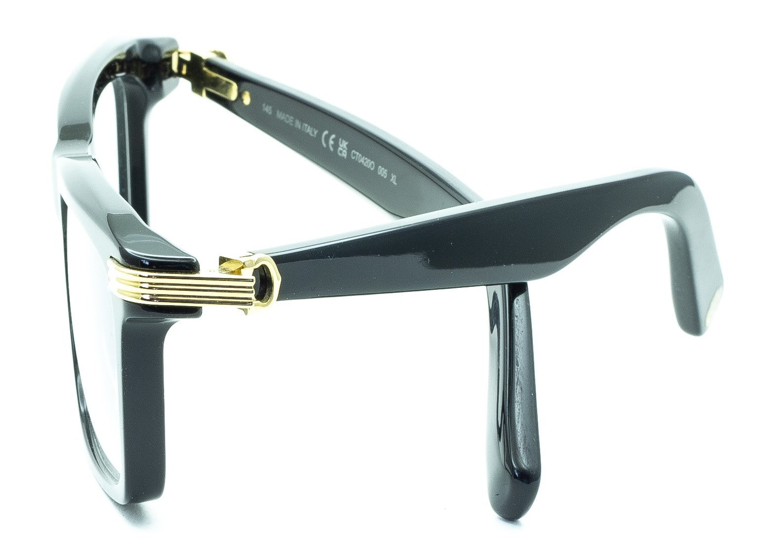 CARTIER CONTEMPORARY CT0420O 005 XL 56mm FRAMES RX Optical France Glasses -Italy