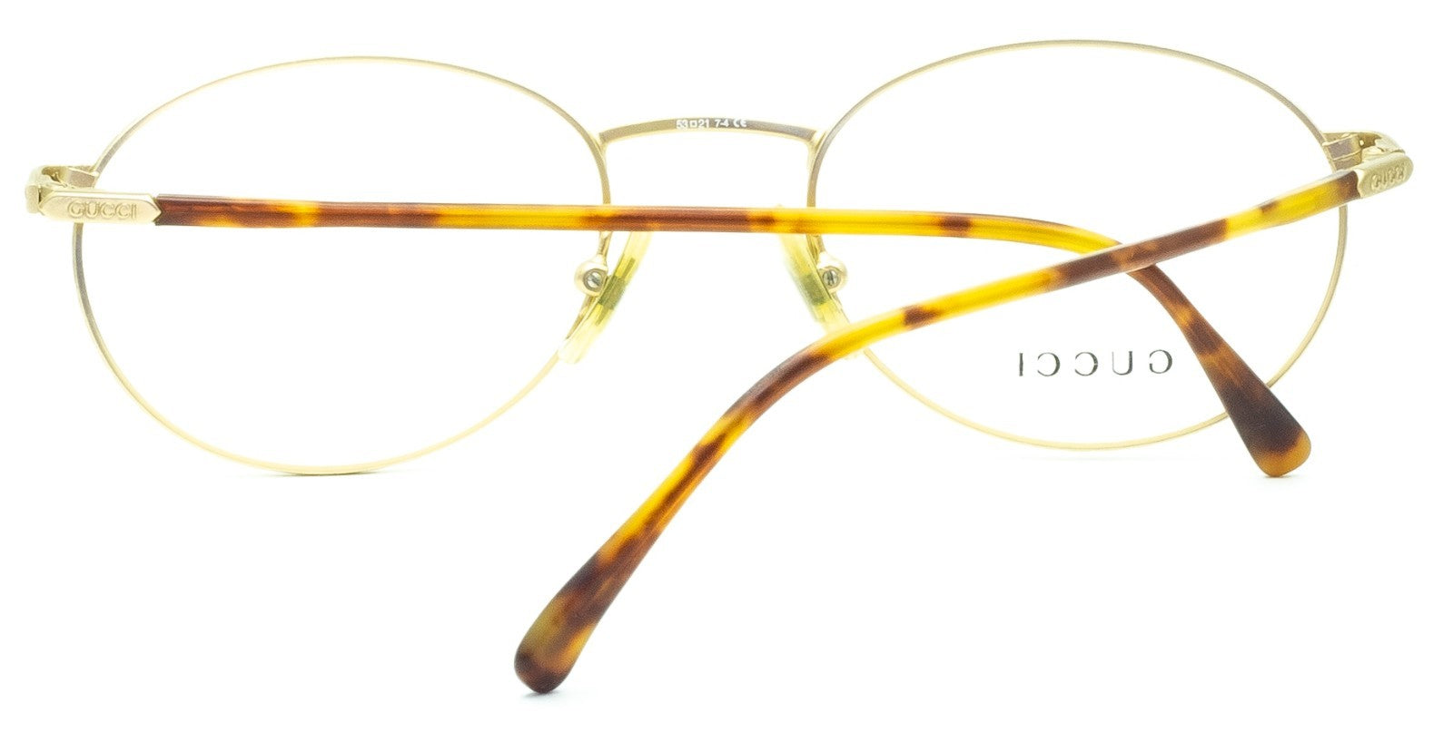 GUCCI GG 1240 FU2 53mm Eyewear FRAMES RX Optical Glasses Eyeglasses Italy - New