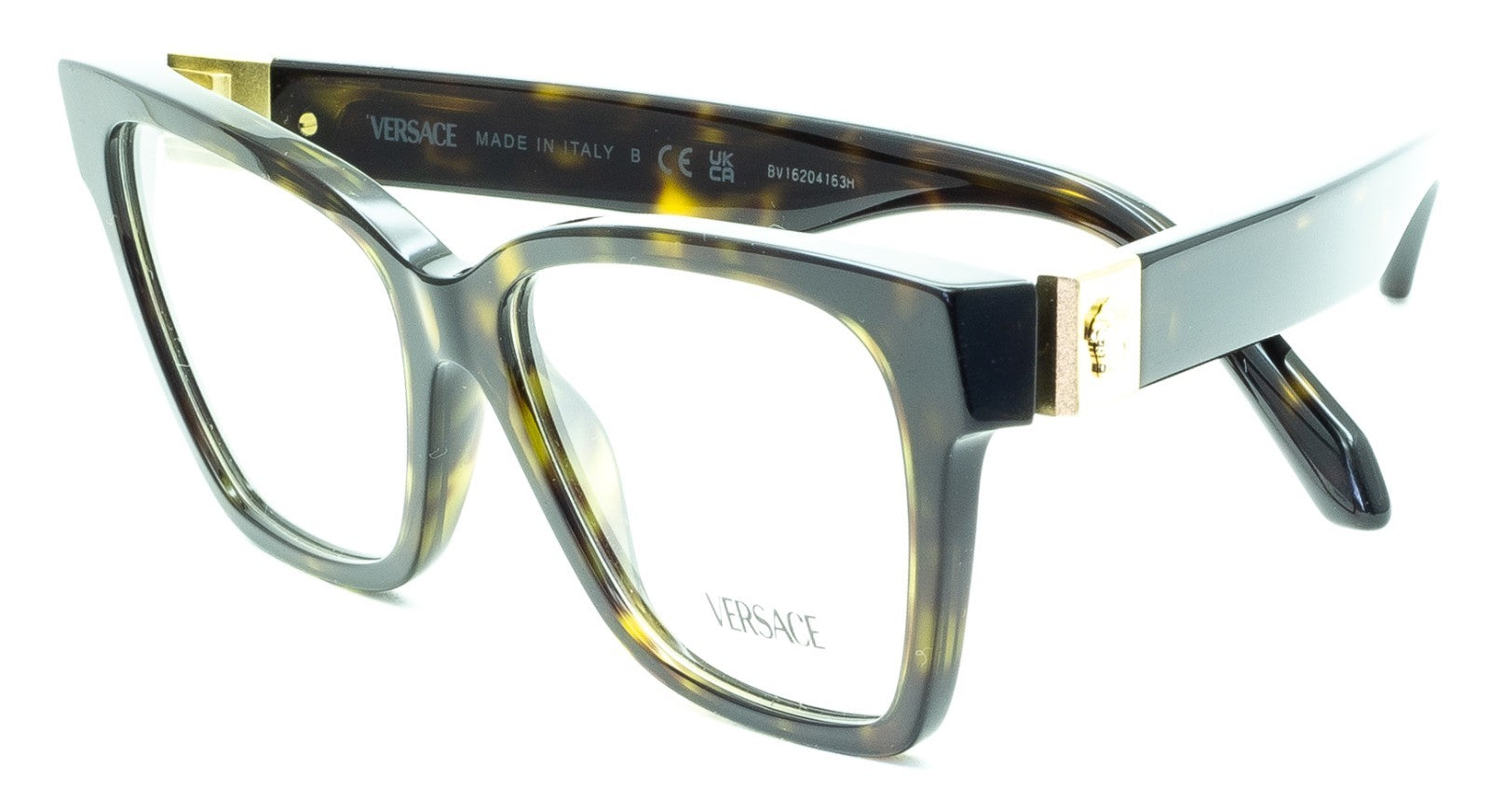 VERSACE 3382 108 53mm Eyewear FRAMES Glasses RX Optical Eyeglasses - New Italy