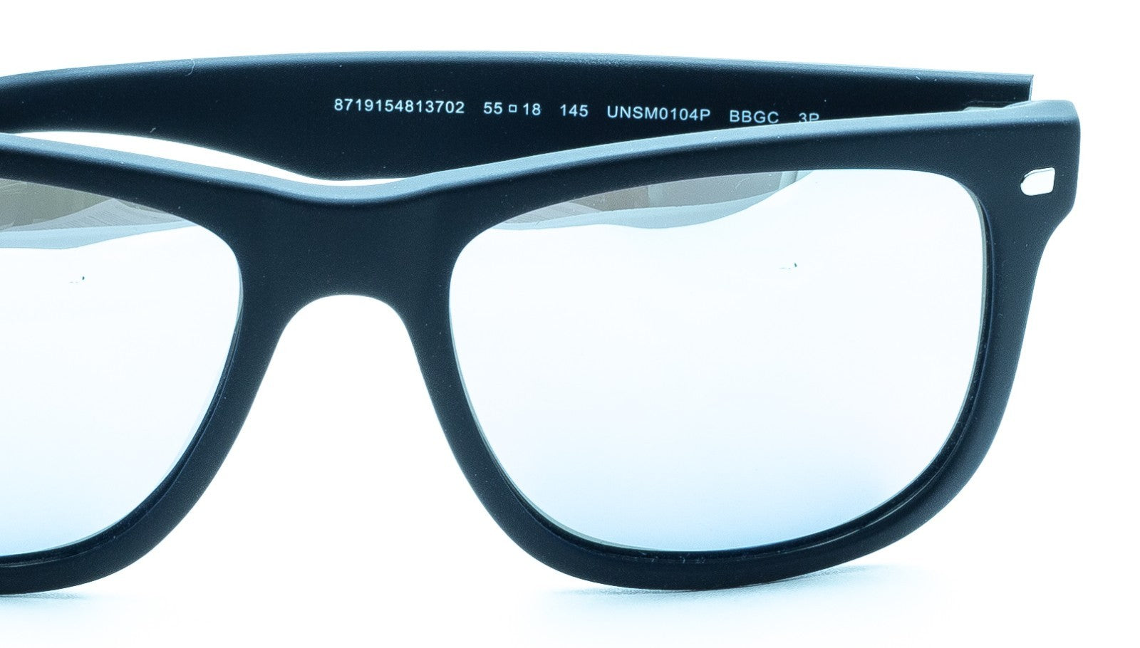 UNOFFICIAL UNSM0104P BBGC 3P 55mm Polarized Sunglasses Shades Frames - New