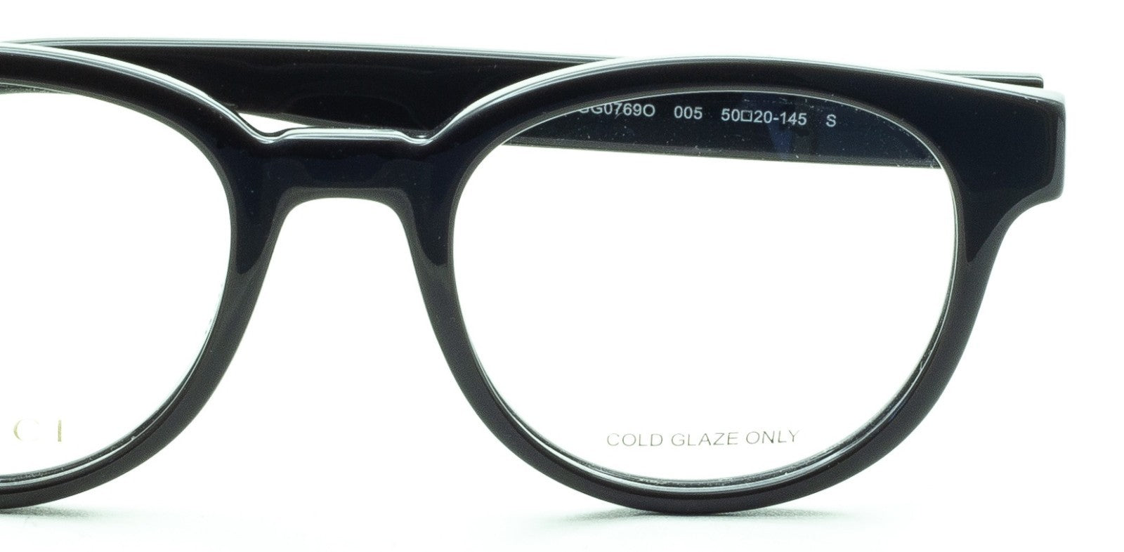 GUCCI GG 0769O 005 50mm Eyewear FRAMES Glasses RX Optical Eyeglasses New - Italy
