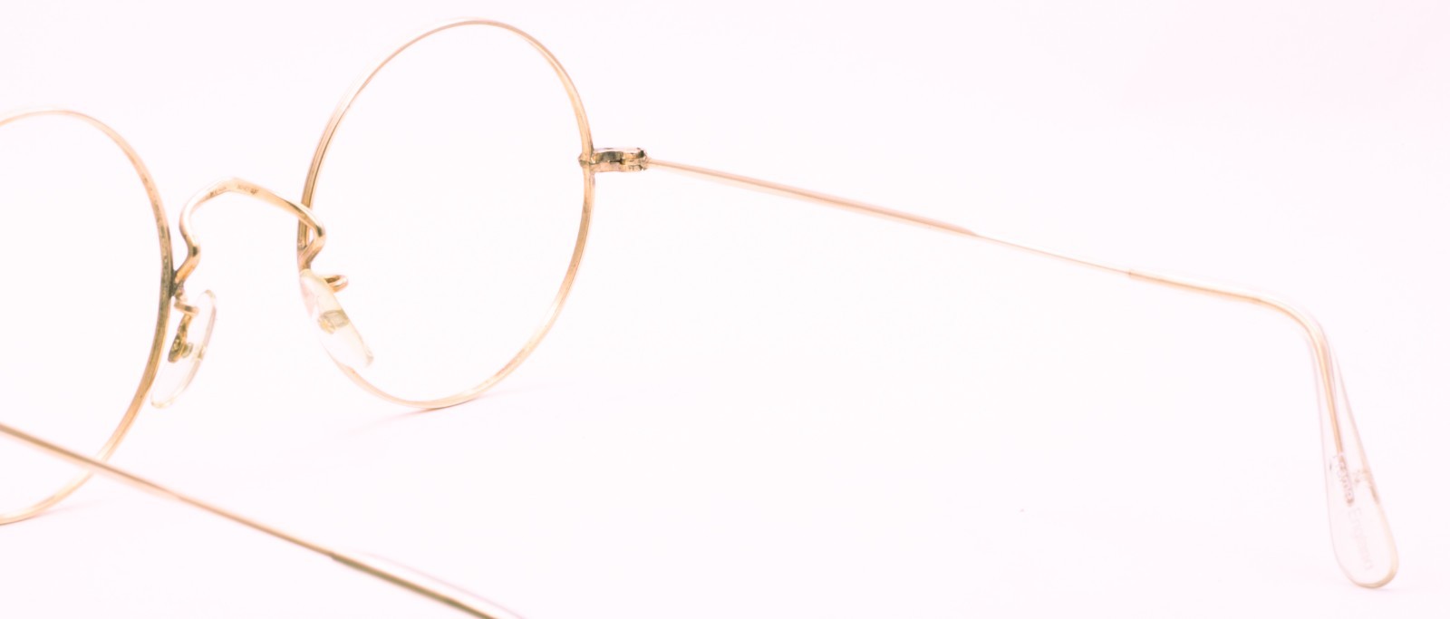B.O.I.C. (SAVILE ROW) Rose Gold 47x22mm True Round FRAMES RX Optical Glasses NOS