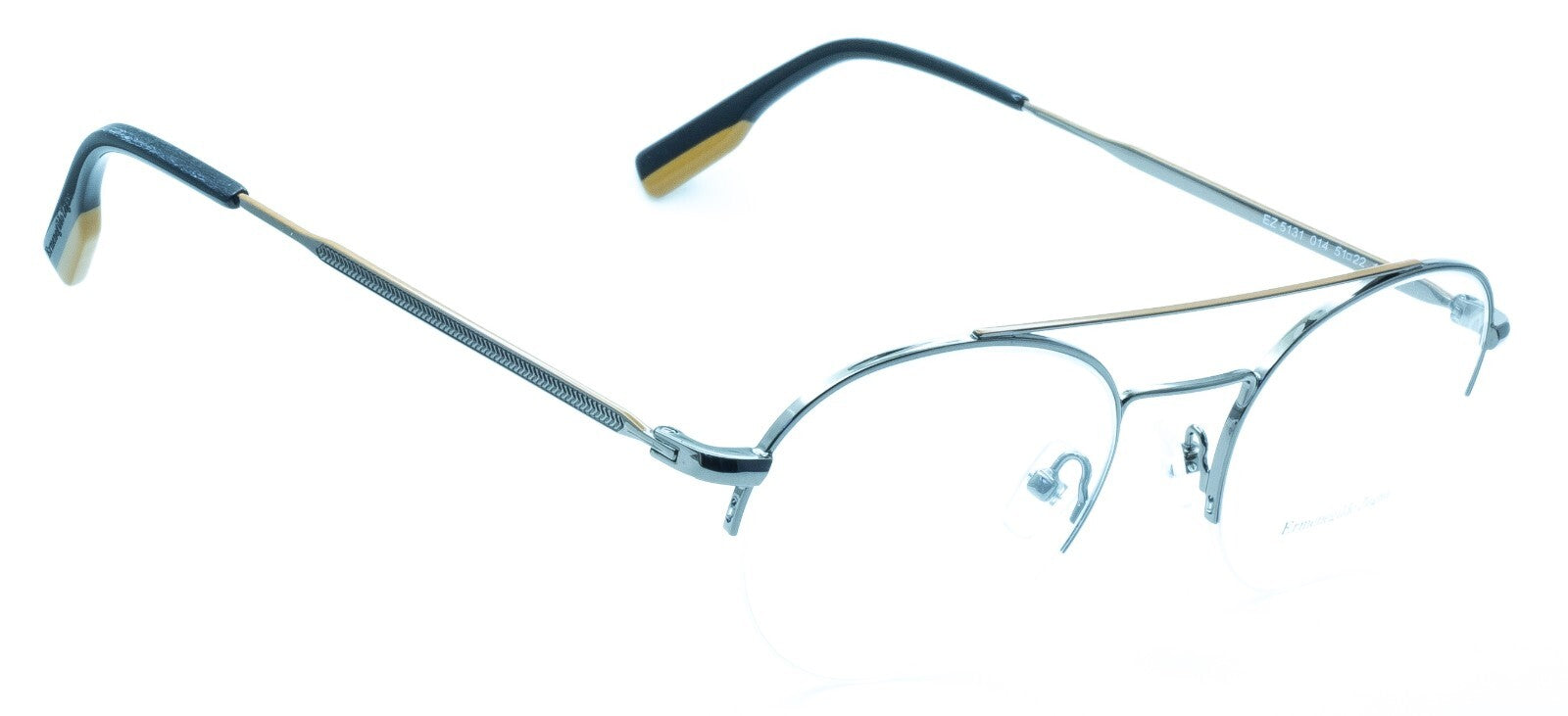 ERMENEGILDO ZEGNA EZ 5131 014 51mm FRAMES RX Optical Glasses Eyewear New - Italy