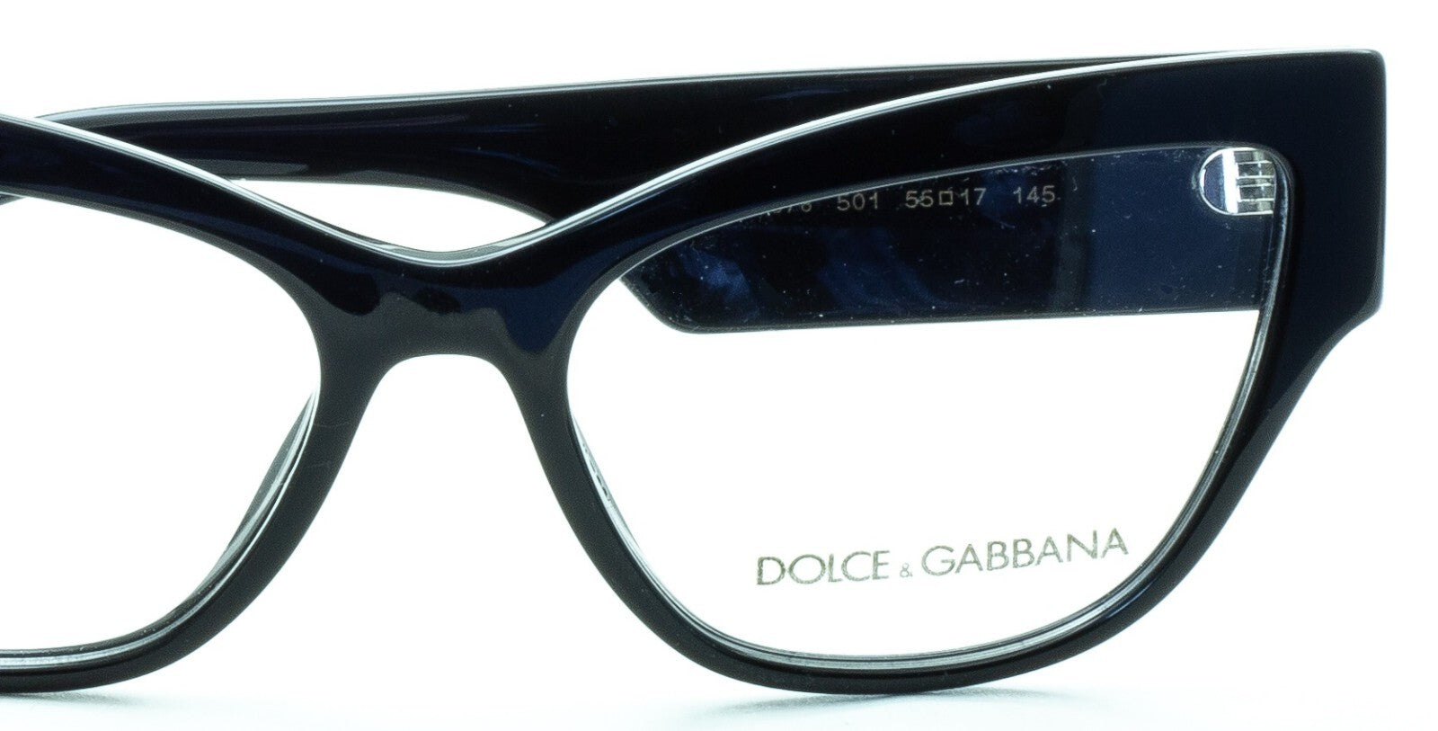 Dolce & Gabbana DG 3378 501 55mm Eyeglasses RX Optical Glasses Frames New Italy