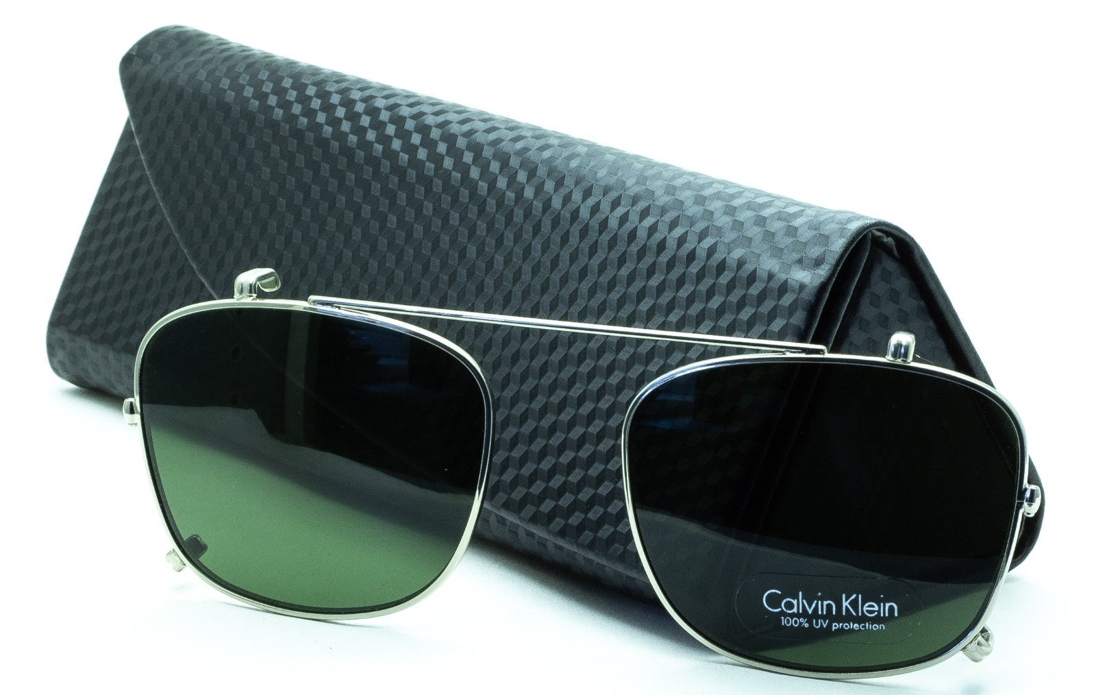 CALVIN KLEIN Platinum CK5938 50mm Clip On Sunglasses Shades Eyewear - New