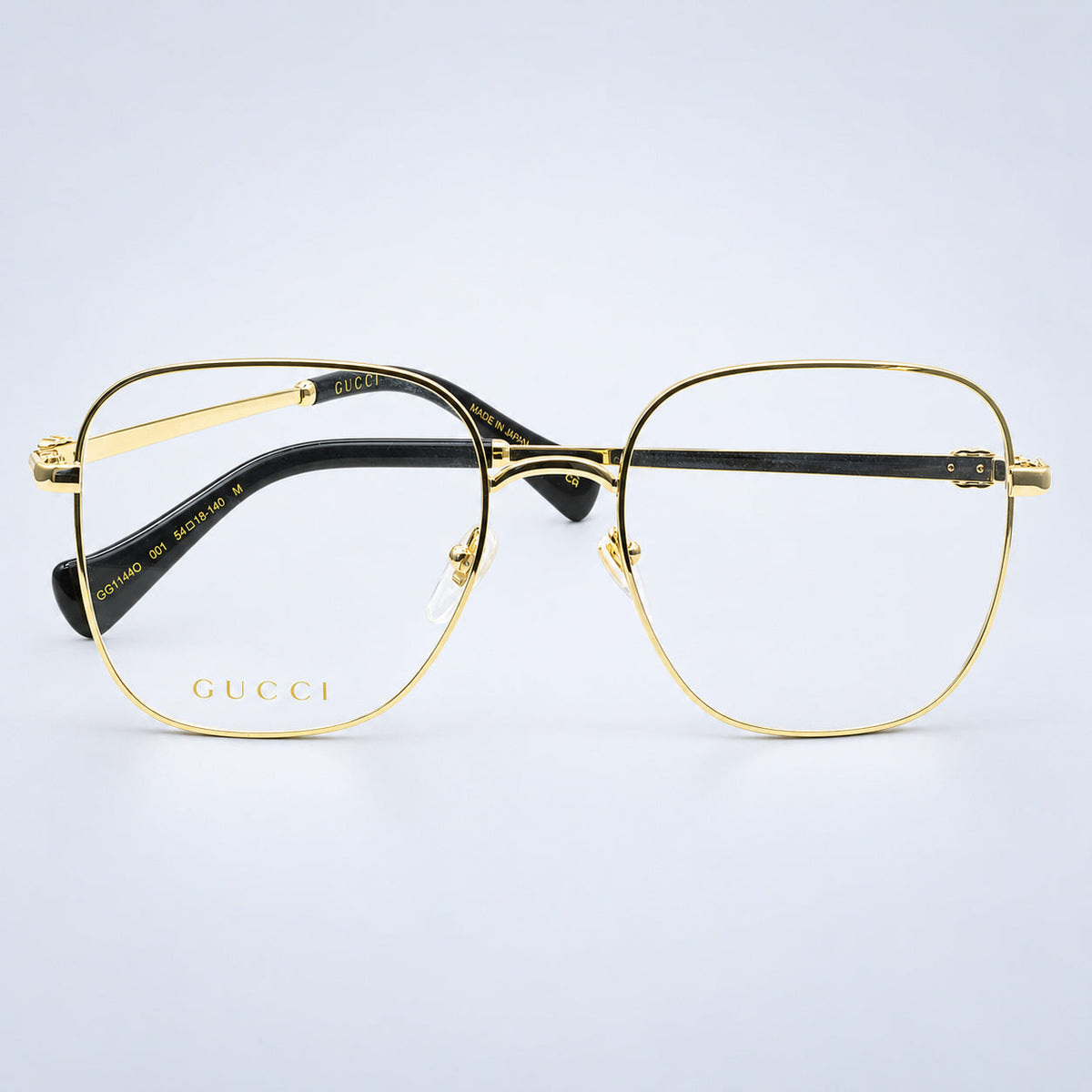 GUCCI GG 1144O 001 54mm Eyewear FRAMES Glasses RX Optical Eyeglasses - New Japan