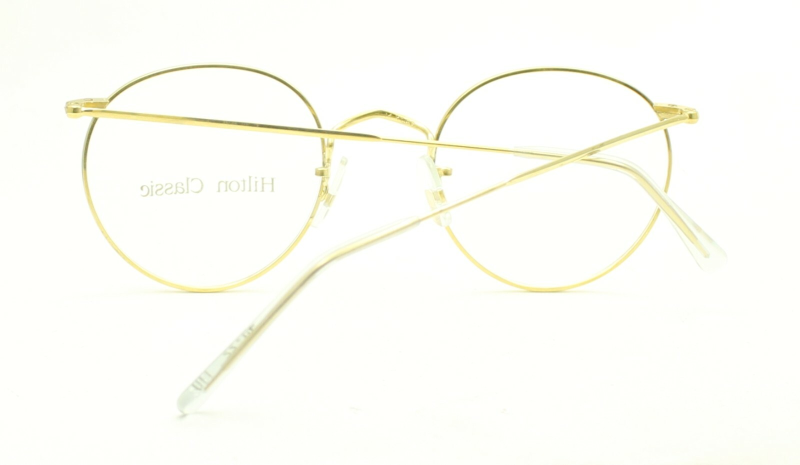 Hilton Classic 1 (SAVILE ROW) Panto Gold 49x20mm FRAMES RX Optical Glasses - NOS