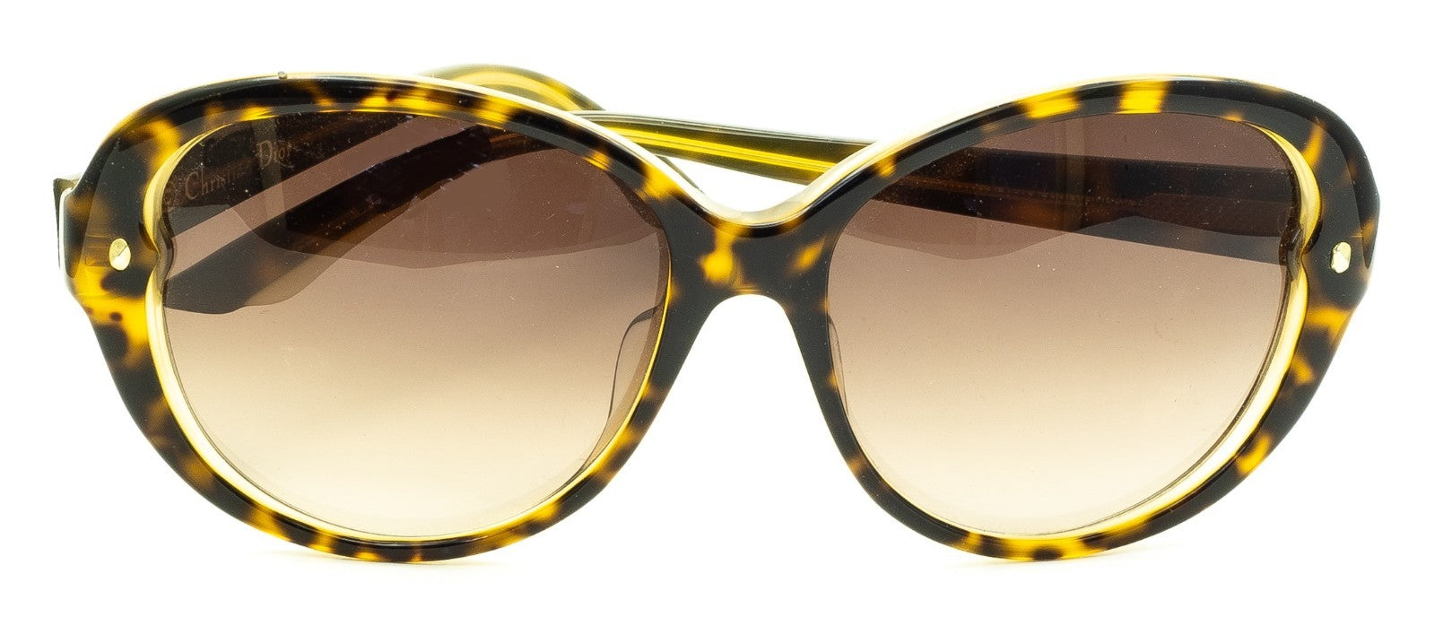 CHRISTIAN DIOR Pondichery F XLTCC 55mm Vintage Sunglasses Shades Eyewear - Italy