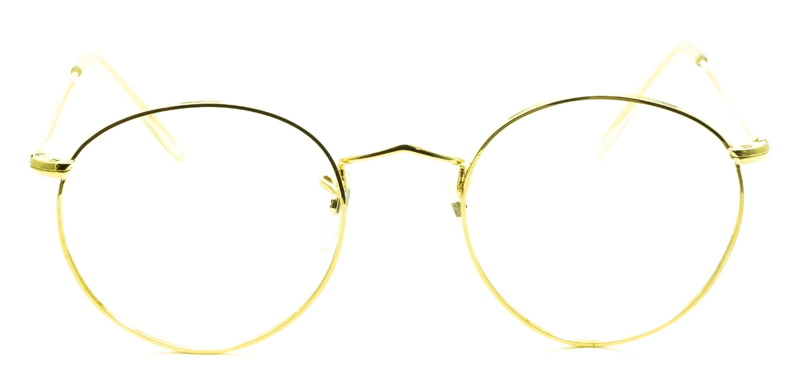 B.O.I.C. (SAVILE ROW) ENGLAND Gold 49x22mm PANTO Frames RX Optical EyeglassesNOS