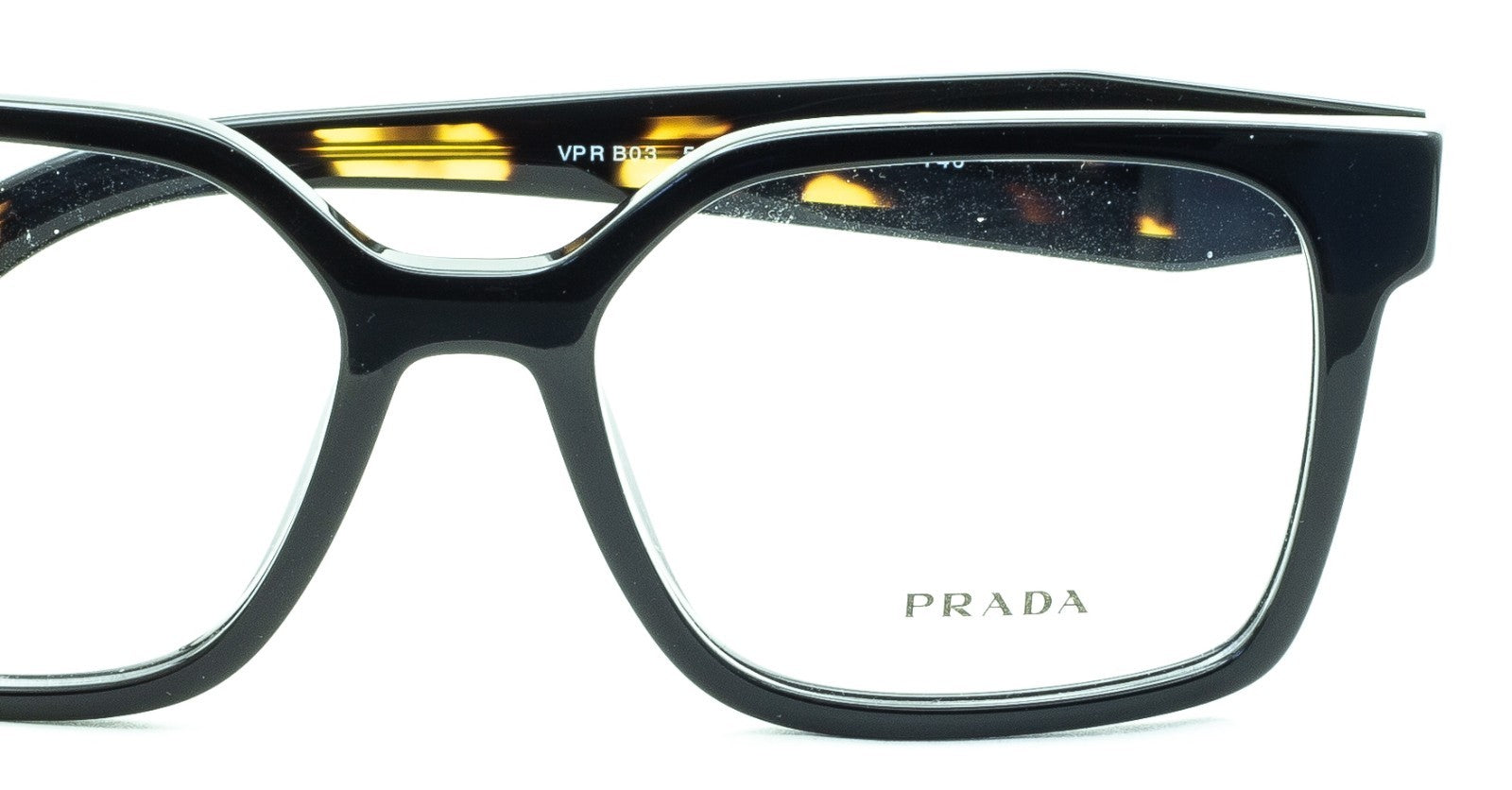 PRADA VPR B03 389-1O1 54mm Eyewear FRAMES RX Optical Eyeglasses Glasses NewItaly