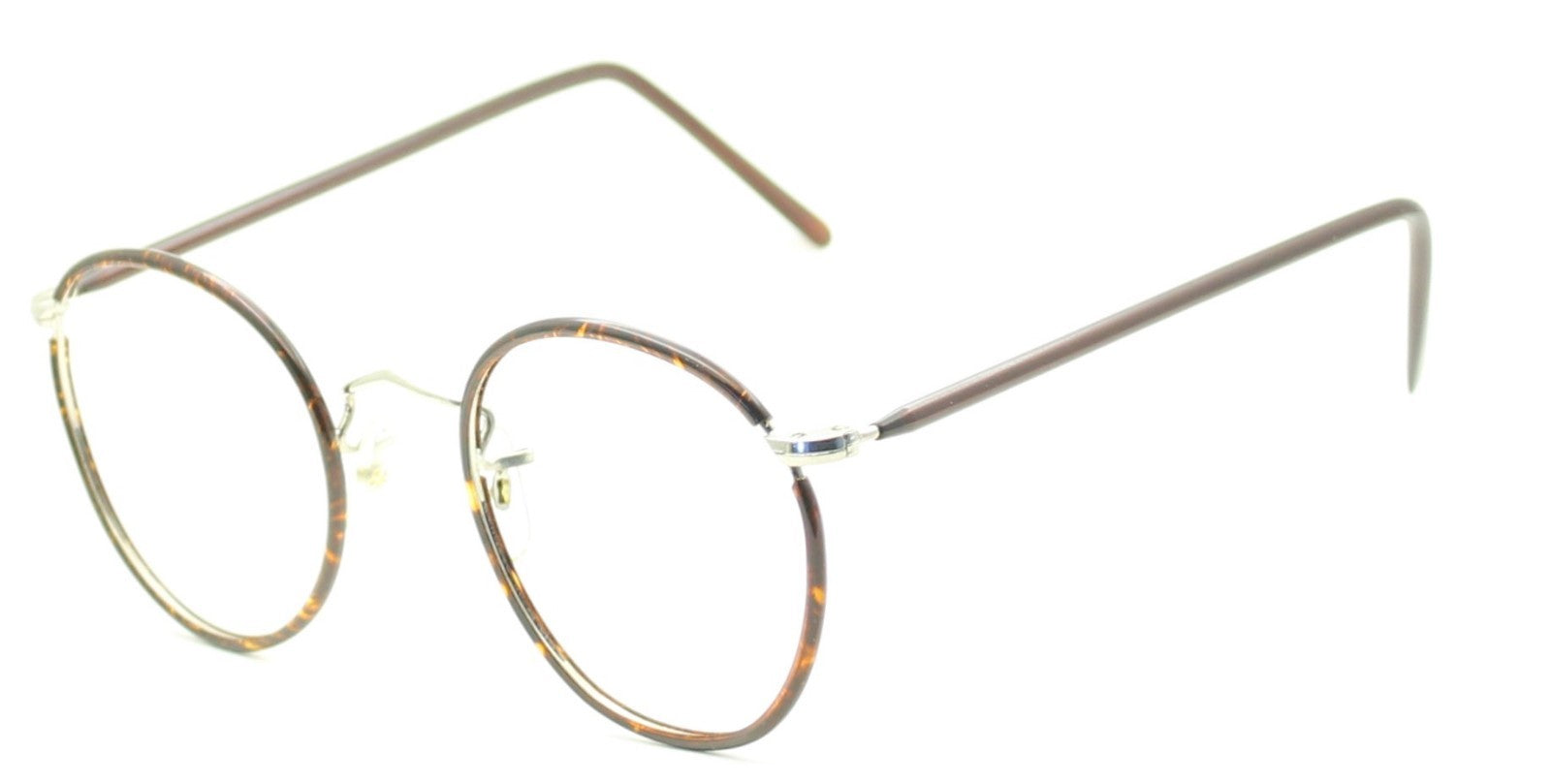 B.O.I.C.(SAVILE ROW) Beaufort Rhodium 49x22mm RX Optical Glasses Eyewear - NOS