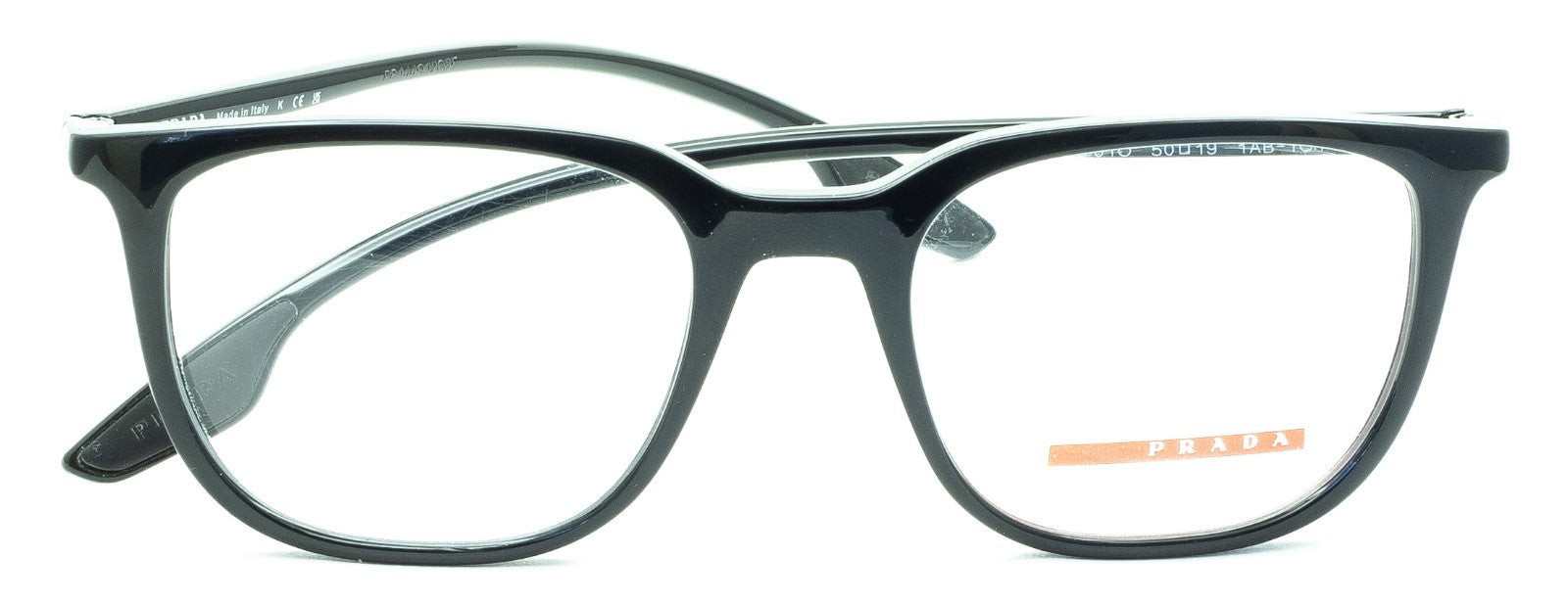 PRADA SPORTS VPS 01O 1AB-1O1 50mm Eyewear RX Optical FRAMES Glasses - New Italy