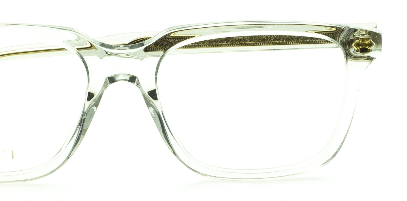 GUCCI GG 0737O 010 53mm Eyewear FRAMES Glasses RX Optical Eyeglasses New - Italy