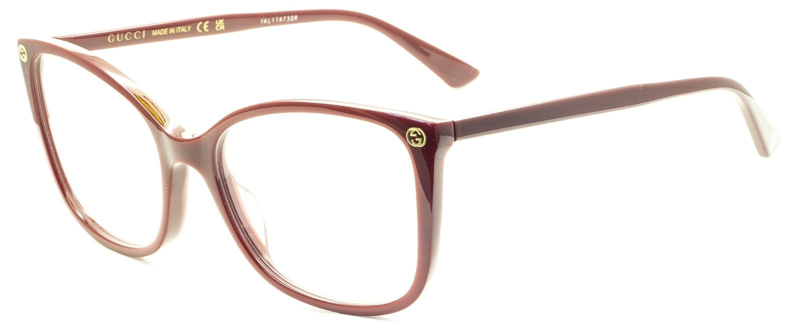 GUCCI GG 0026O 012 53mm Eyewear FRAMES Glasses RX Optical Eyeglasses New - Italy