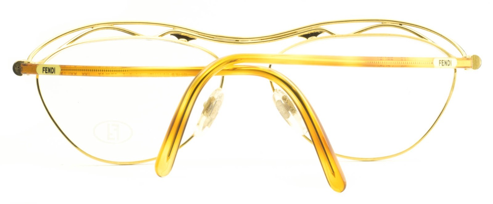 FENDI FV 148 Col. 767 Eyewear RX Optical FRAMES NEW Glasses Eyeglasses Italy-NOS