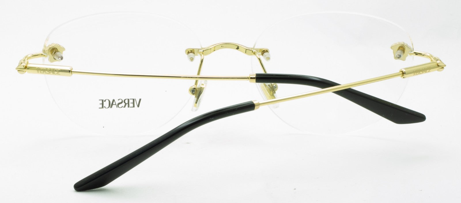 VERSACE MOD 1305 1002 55mm Eyewear FRAMES RX Optical Eyeglasses New - Italy